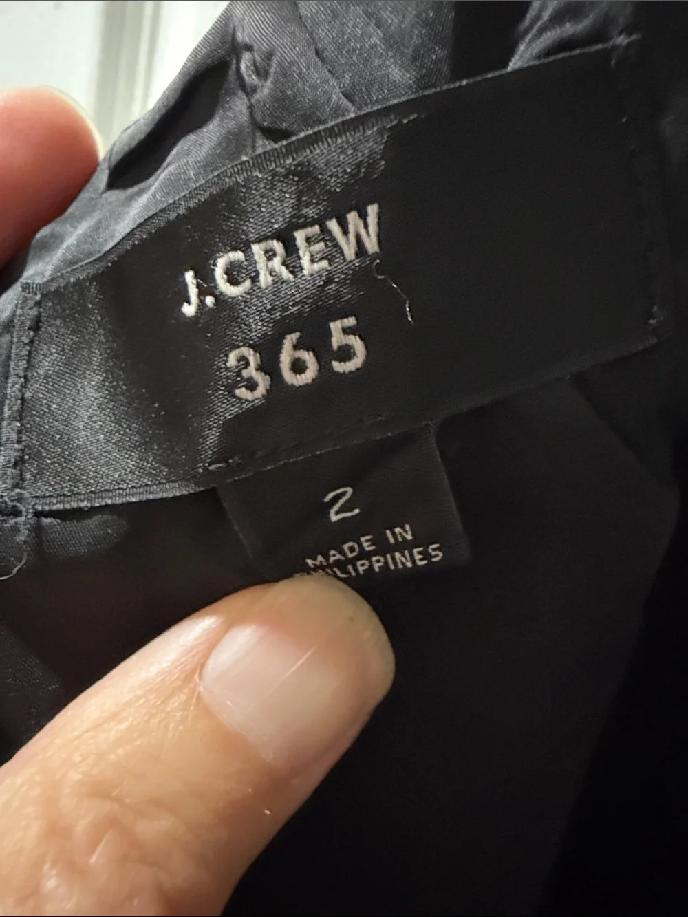J. Crew sleek black